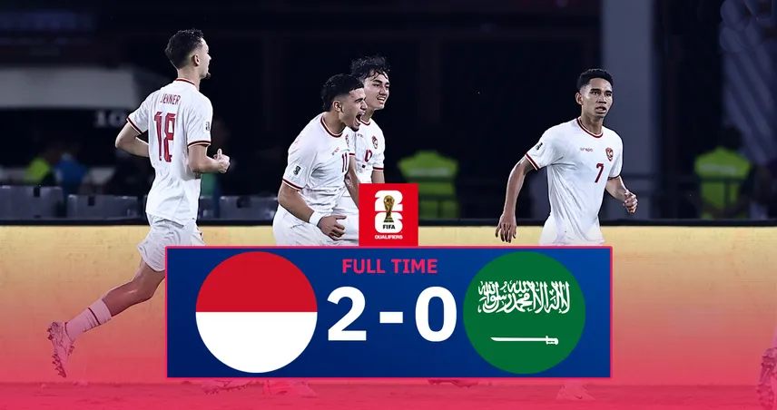 2 -0 Indonesia vs Saudi Arabia